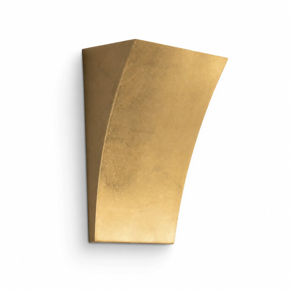 Gold Leaf detail on Alma Wall Light — Gold Leaf Plaster