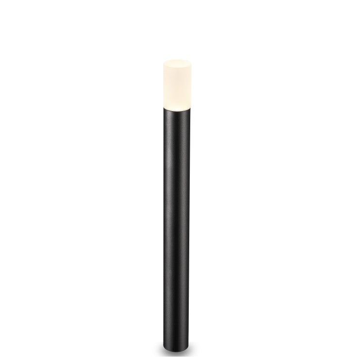 Halden Garden Bollard Light — Matt Black, 800mm