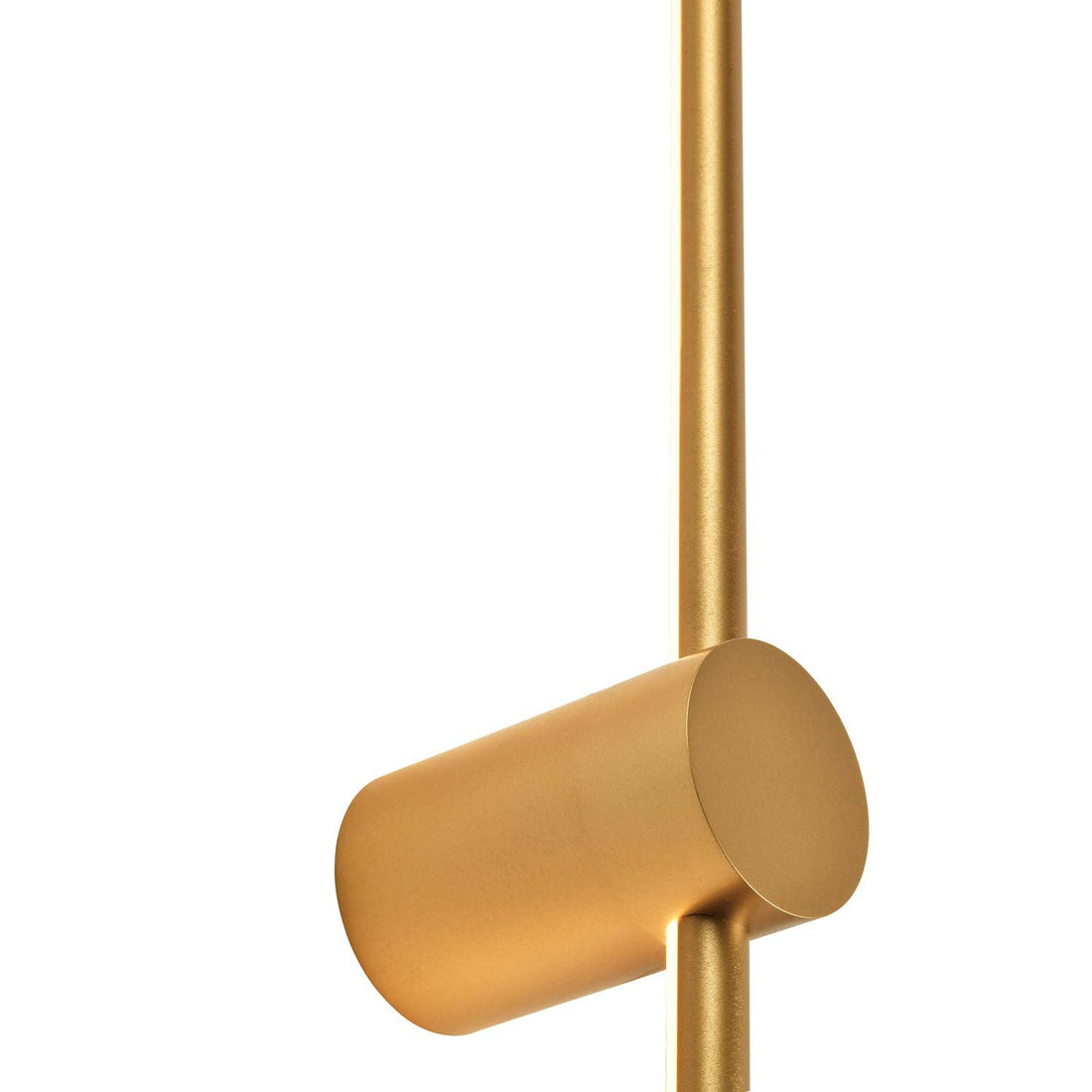 Vireo LED Stick Wall Light — Brushed Gold, Ambient Backlight detail