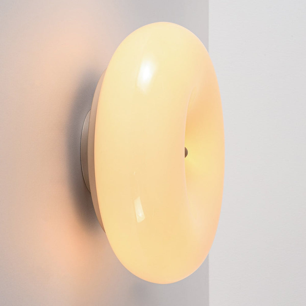Rosa Beige Glass Wall Light — 3 Lights in a room