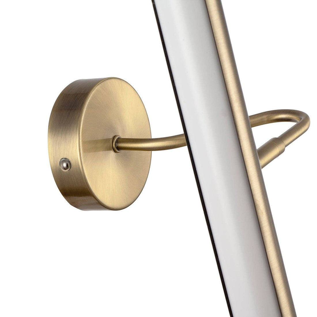 Oriel Rechargeable Picture Light — Antique Brass, 35cm
