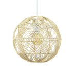 Jama Rattan Pendant Light — Natural Woven, 30cm
