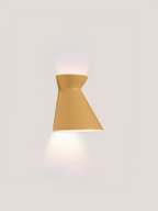 Kiro Ceramic Wall Light — Babouche Yellow, Large