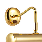 Maison Picture Light — Polished Brass, Swan Neck