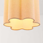 Liora 3-Light Linen Pendant Light — Beige