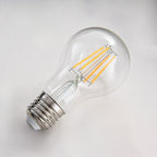 Lumi warm white LED bulb installed in pendant light fixture