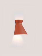 Kiro Ceramic Wall Light — Burnt Orange, Large