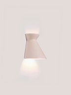 Kiro Ceramic Wall Light — Shell White, Small