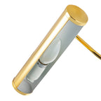 Maison Picture Light — Polished Brass, Swan Neck