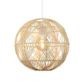 Jama Rattan Pendant Light — Natural Woven, 30cm