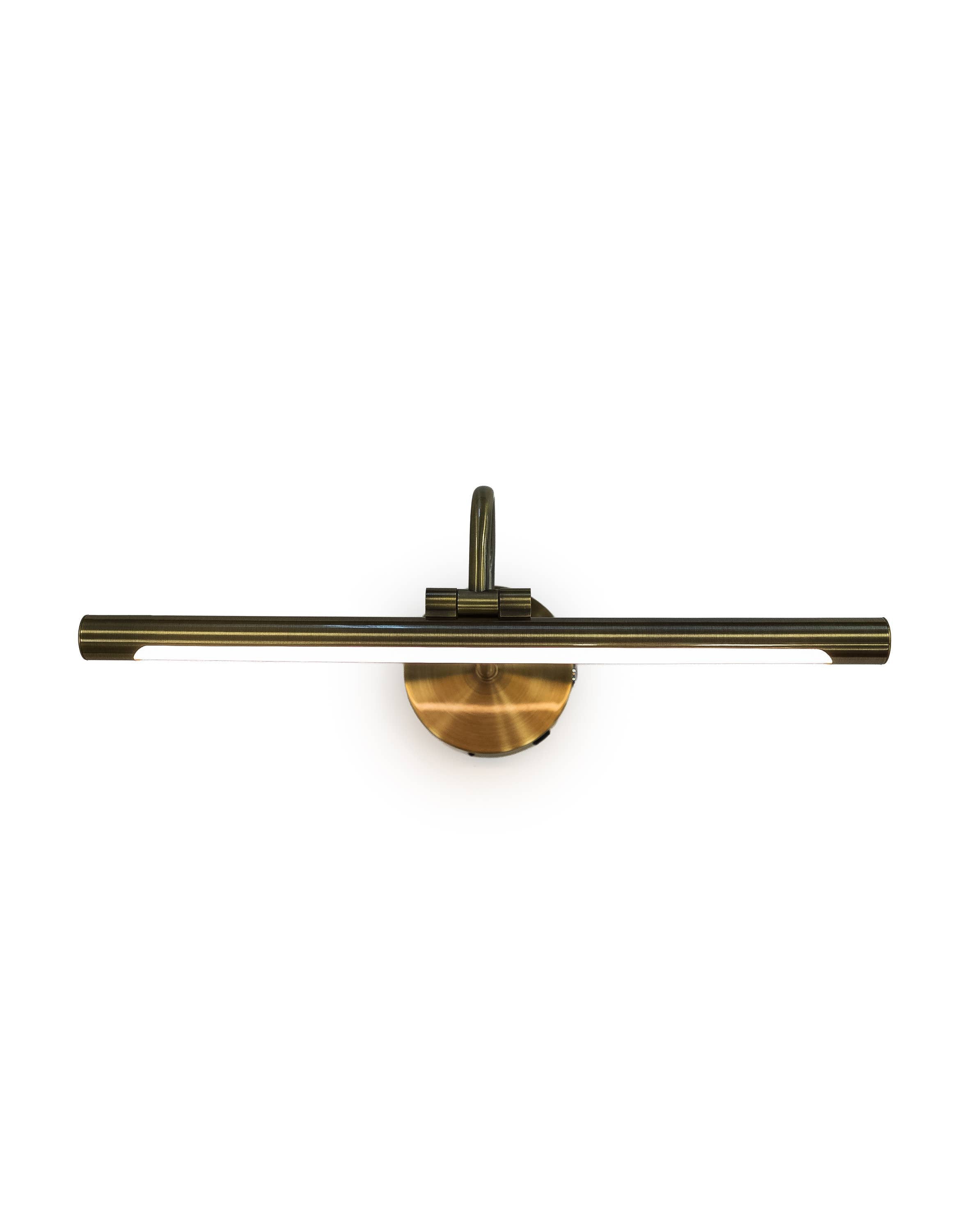 Galera Rechargeable Picture Light — Brushed Brass