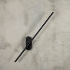 Assos LED Wall Light — Matt Black, 70cm