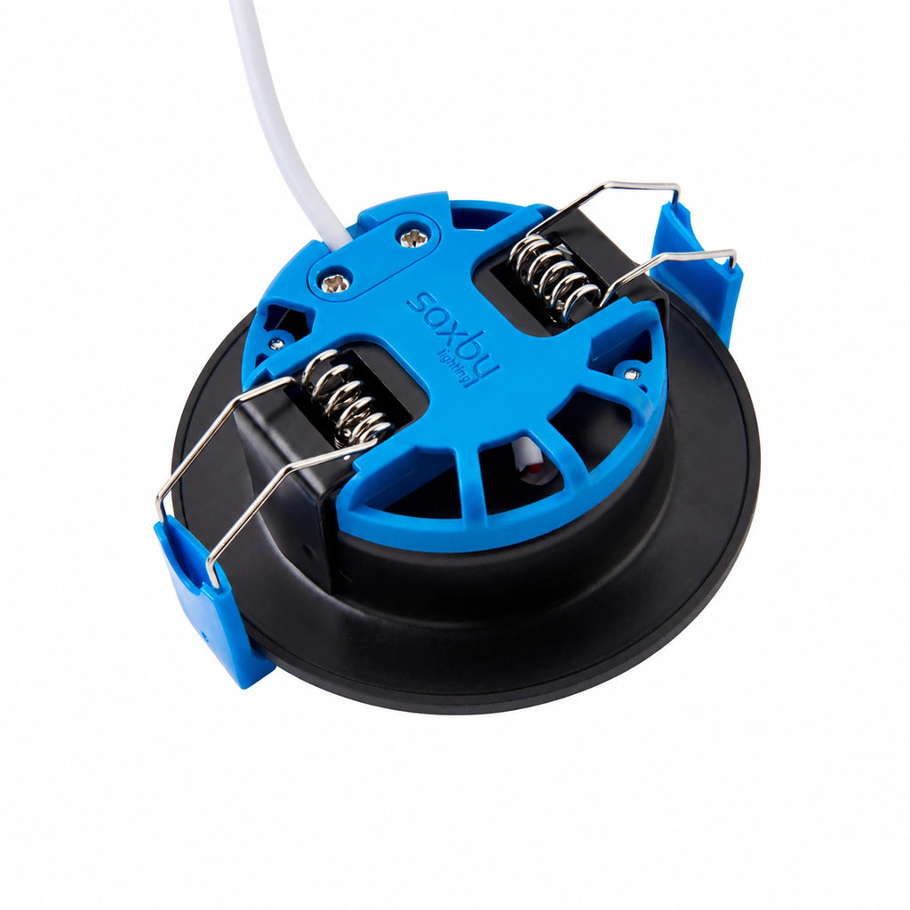 Valtari Slim Fire Rated Downlight — Matt Black