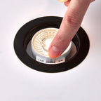 Valtari Slim Fire Rated Downlight — Matt Black