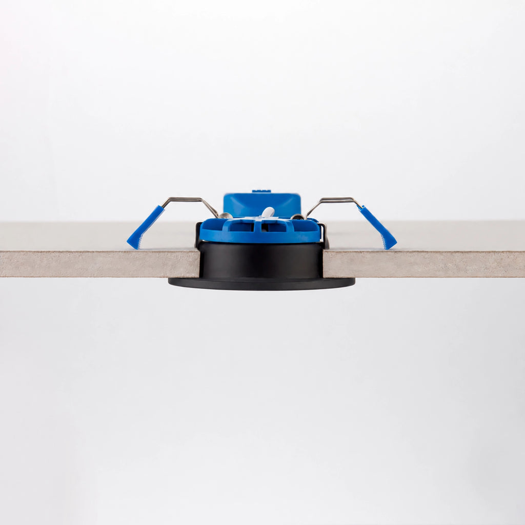 Valtari Slim Fire Rated Downlight — Matt Black