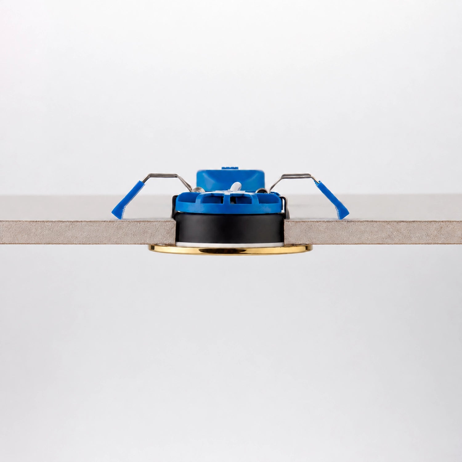 Valtari Slim Fire Rated Downlight — Polished Brass