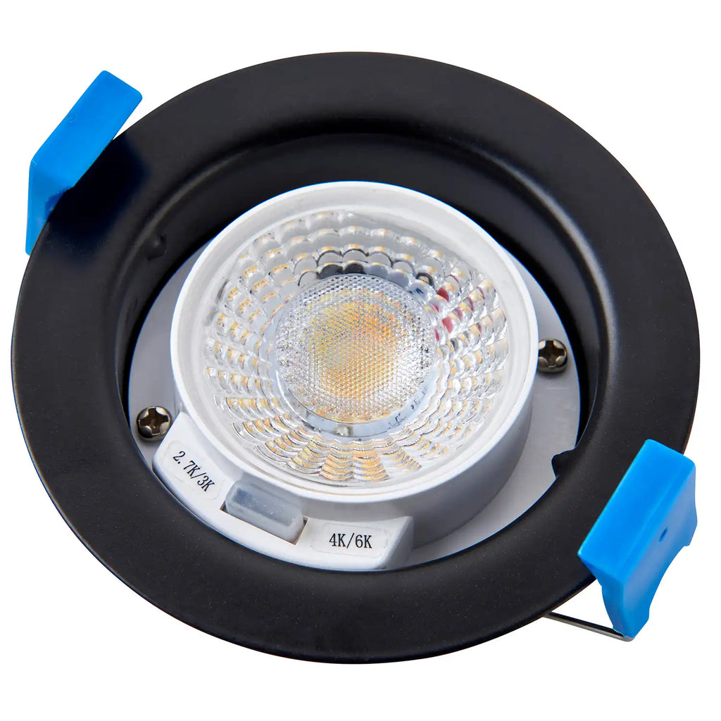 Valtari Slim Fire Rated Downlight — Matt White