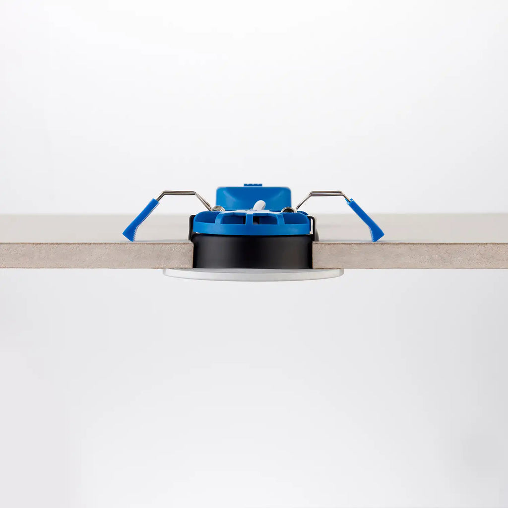 Valtari Slim Fire Rated Downlight — Matt White