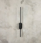 Close up of Assos LED wall light showing integrated light strip