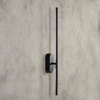 Assos LED Wall Light — Matt Black, 70cm