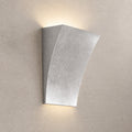 Alma Wall Light — Silver Leaf Plaster