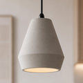 Ando Concrete Pendant Light — Natural Grey, Jar