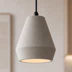 Ando Concrete Pendant Light — Natural Grey, Jar