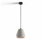 Ando Concrete Pendant Light — Natural Grey, Jar