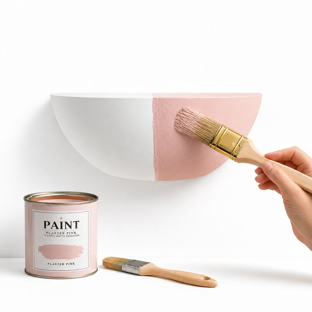 Bianca Paintable Up/Down Wall Light — Plaster, White