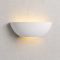Bianca Paintable Up/Down Wall Light — Plaster, White