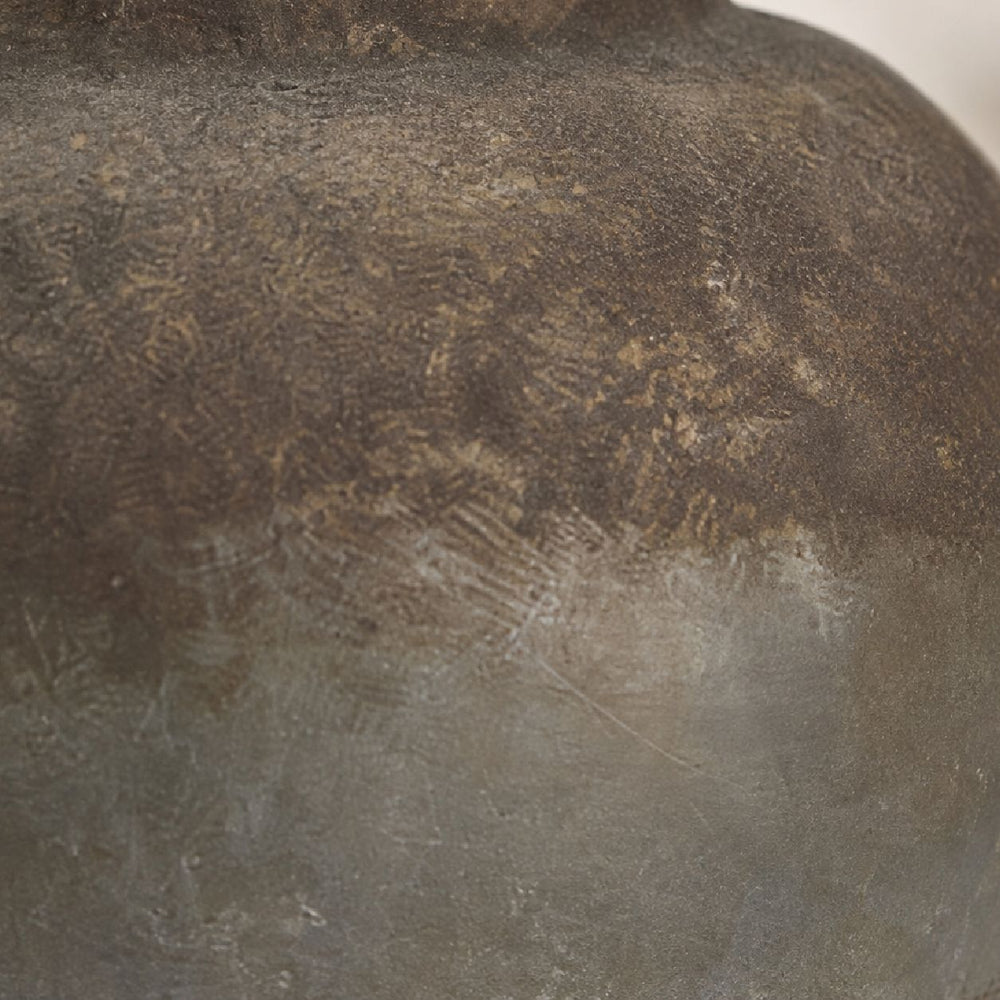 Aged Stone detail on Castello Aged Stone Table Lamp — Hand-Painted