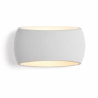 Corvo Up Down Paintable Wall Light Sconce — Plaster, White