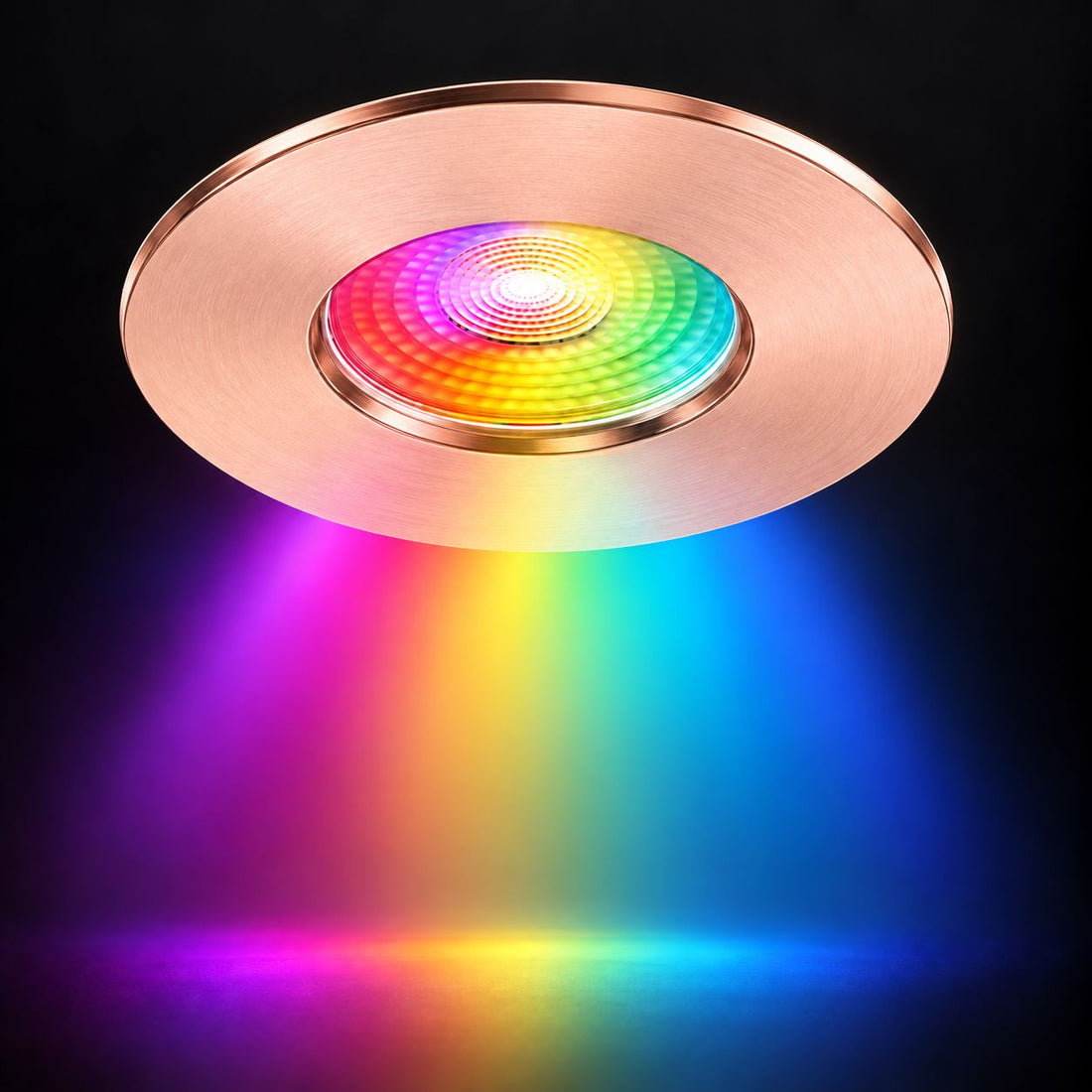 Creo Smart RGB Fire Rated Downlight — Copper, IP20