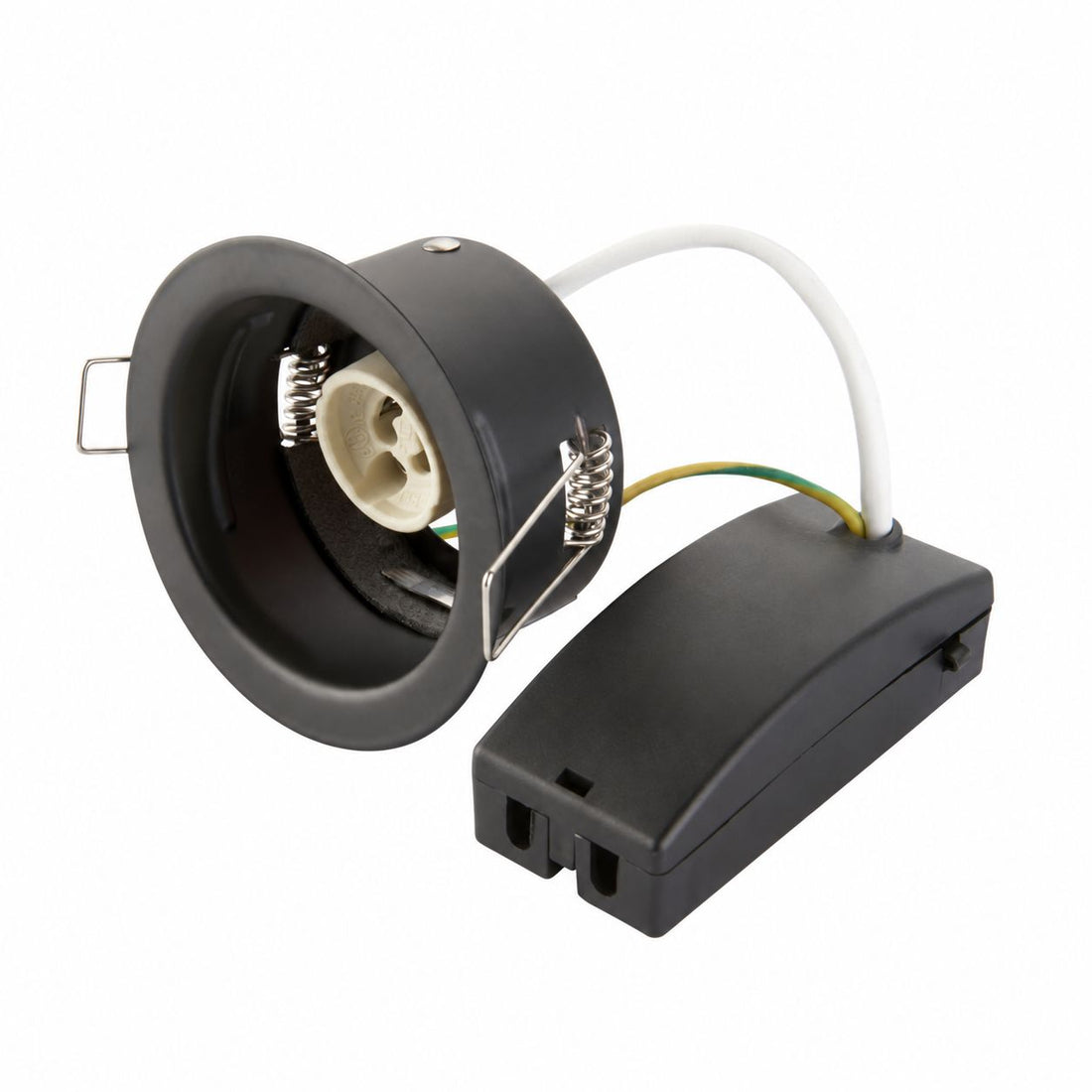 Creo Smart RGB Fire Rated Downlight — Satin Brass, IP20