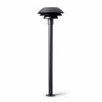 DL20 Outdoor Path Light — Matt Black, 80cm
