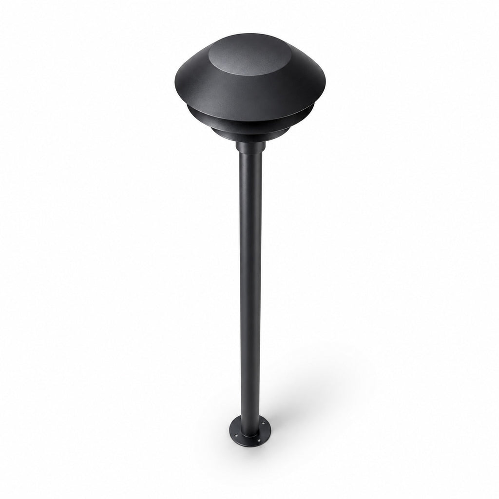 DL20 Outdoor Path Light — Matt Black, 80cm