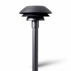 DL20 Outdoor Path Light — Matt Black, 80cm