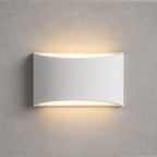 Galea Paintable Up/Down Light — Plaster, White