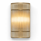Gatsby Art Deco Wall Light — Glass, Champagne