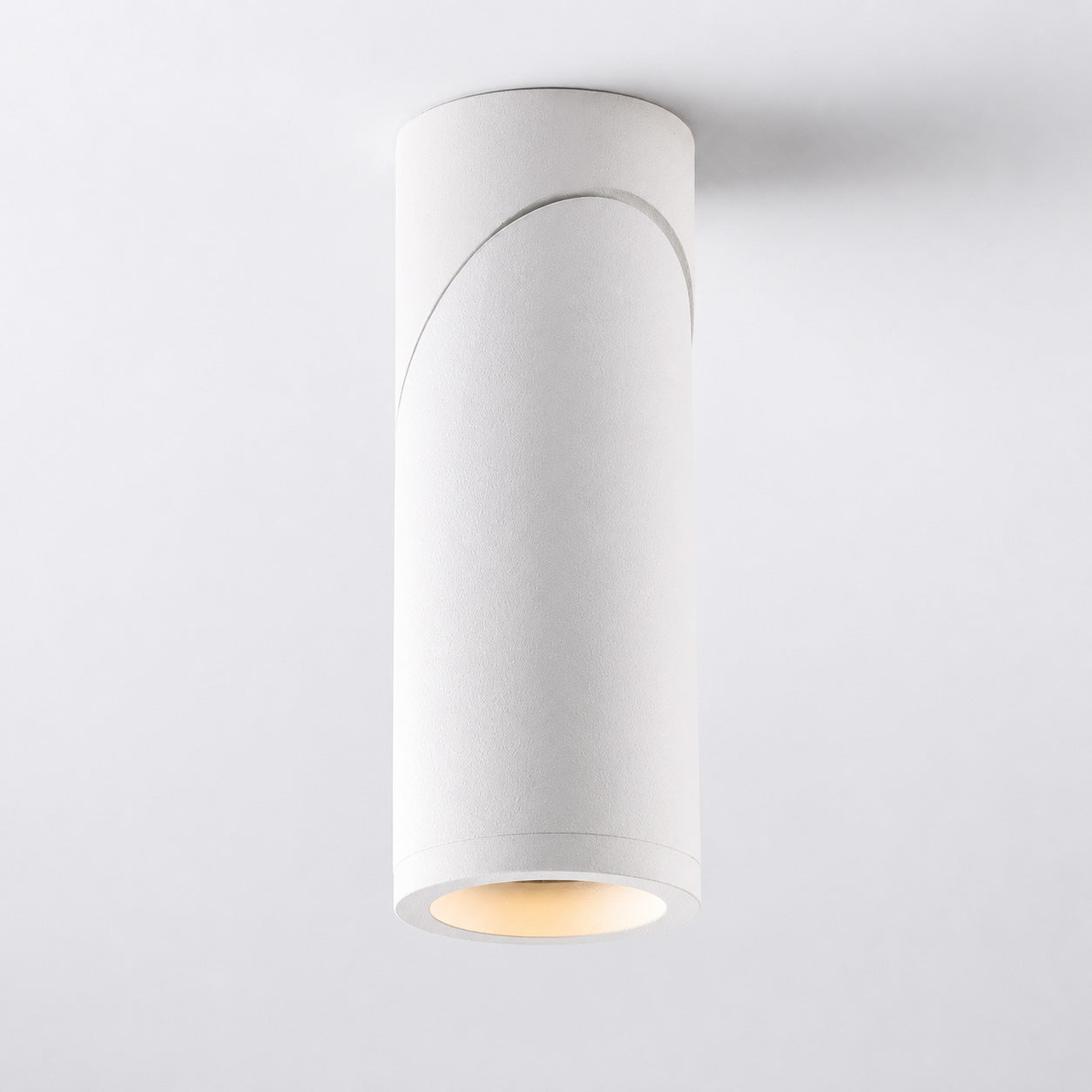 Genesis Aluminium Ceiling Spotlight — White, Adjustable