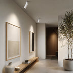 Genesis Aluminium Ceiling Spotlight — White, Adjustable