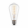 Helios Double Spiral E27 LED Bulb — Warm White, Dimmable