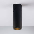 Genesis Aluminium Ceiling Spotlight — Matt Black, Adjustable