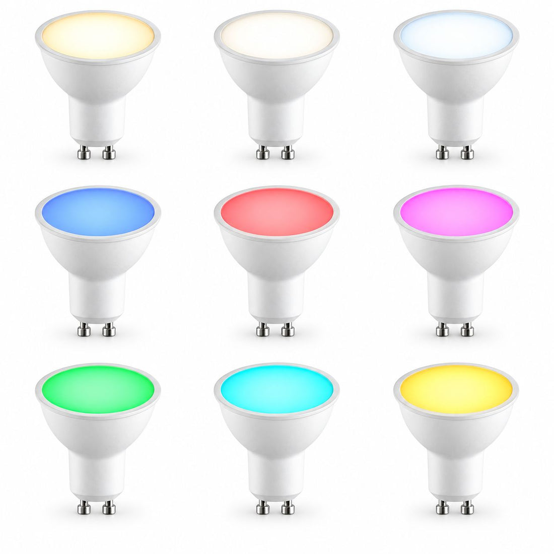 Iris Smart GU10 5W LED Bulb — RGB & Tunable White, App and Voice Control