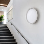 Kaos LED Ceiling / Wall Light — White, Colour Temperature Switch, 40cm