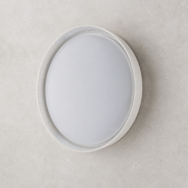 Kaos LED Ceiling / Wall Light — White, Colour Temperature Switch, 40cm