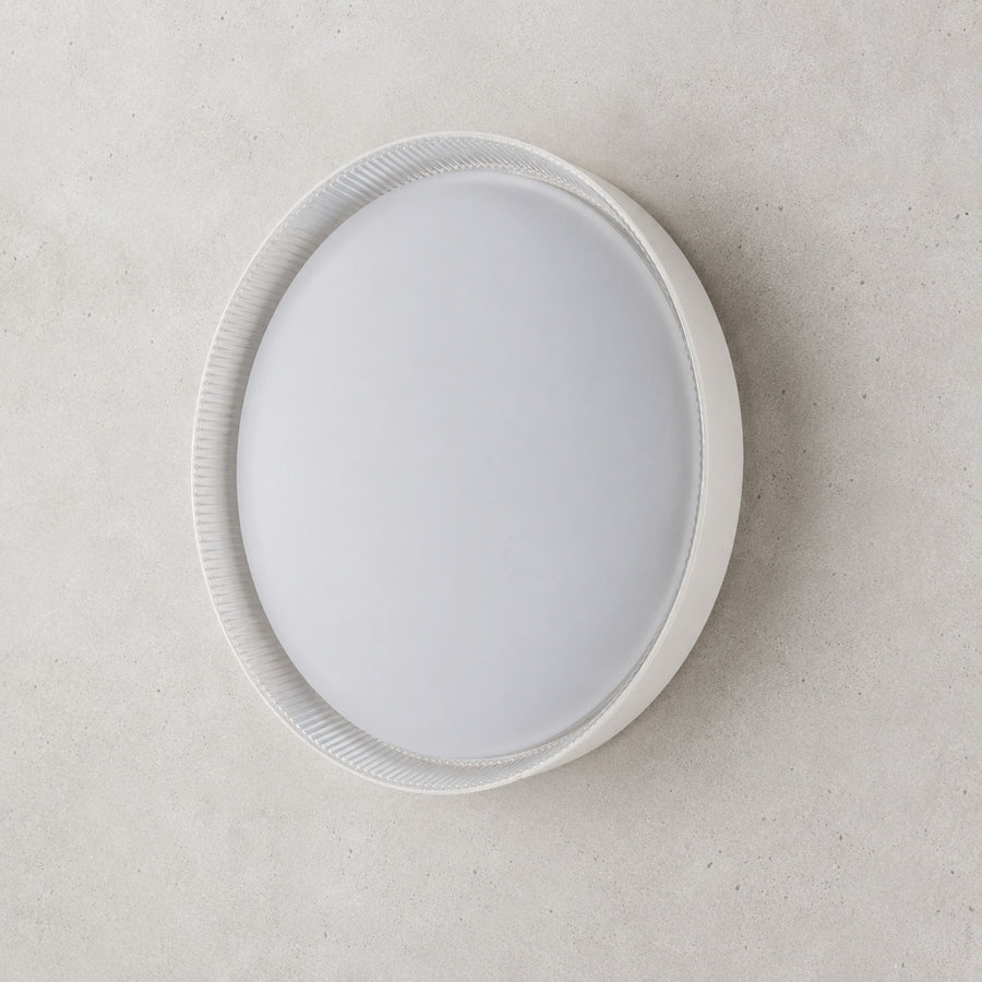 Kaos LED Ceiling / Wall Light — White, Colour Temperature Switch, 40cm
