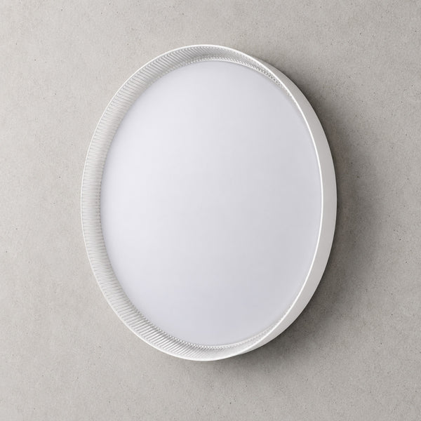 Kaos LED Ceiling / Wall Light — White, Colour Temperature Switch, 50cm