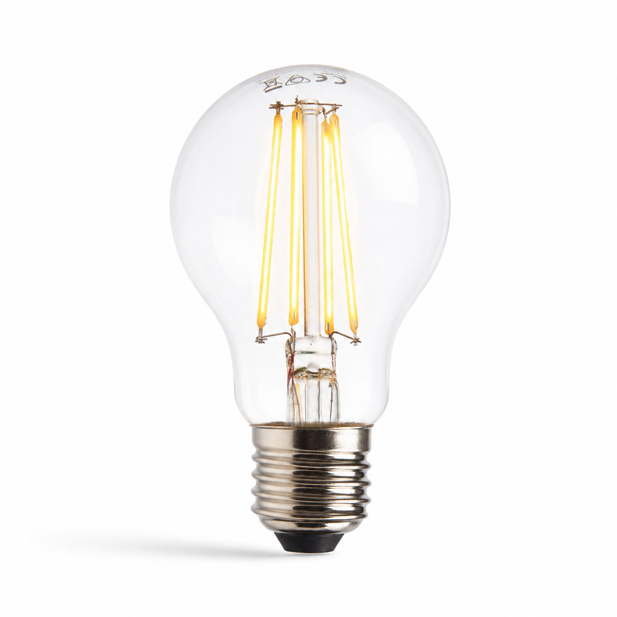 Lumen 7W GLS LED Filament Bulb — Dimmable, Warm White, Clear Glass