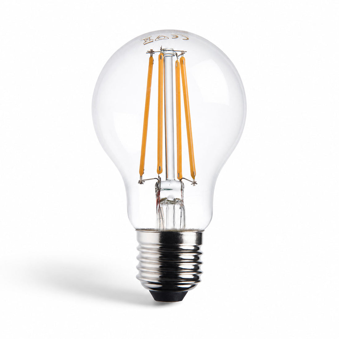 Lumen 7W GLS LED Filament Bulb — Dimmable, Warm White, Clear Glass detail